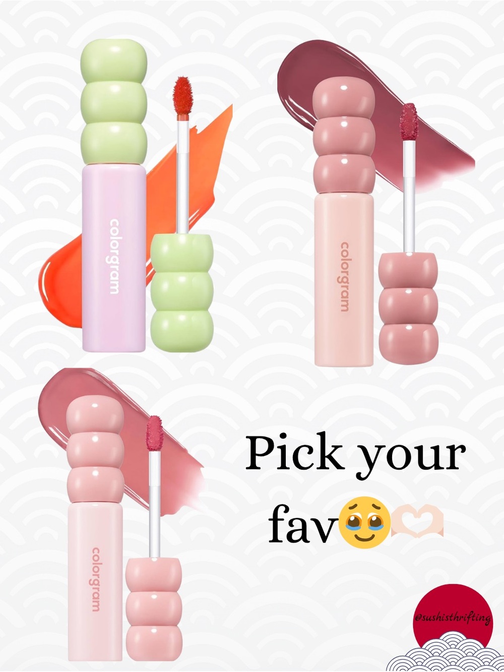 Colorglam Fruity Glass Tint Gloss